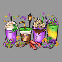 Mardi Gras Coffee Cups Vintage Hoodie | Teevron