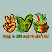 Peace Love St. Patrick's Day Premium Sweatshirt | Teevron
