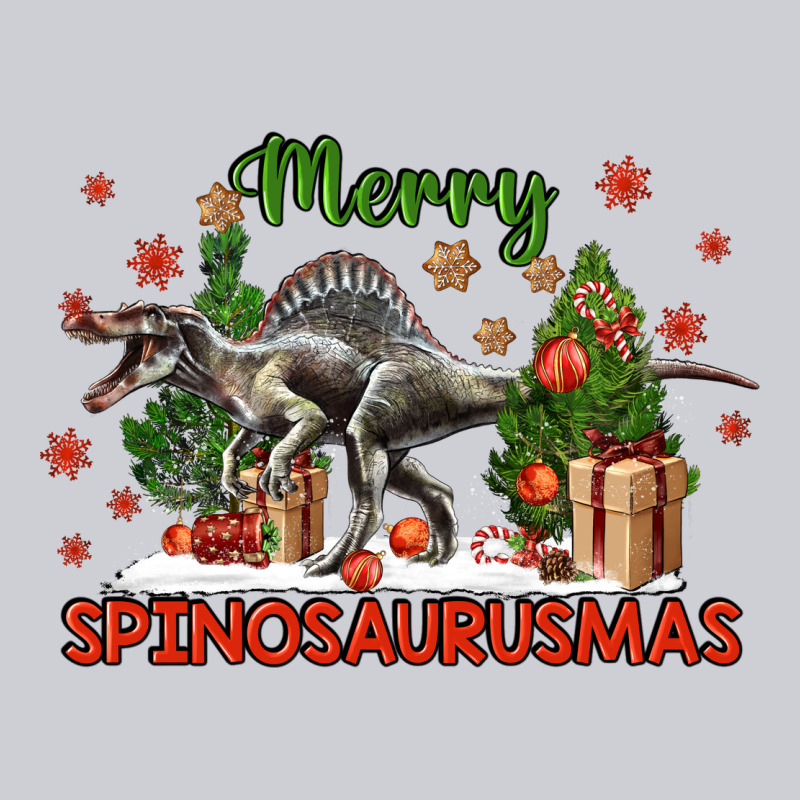 Merry Spinosaurusmas Heavyweight Sweatshirt by LillyAllenDesigns | Teevron