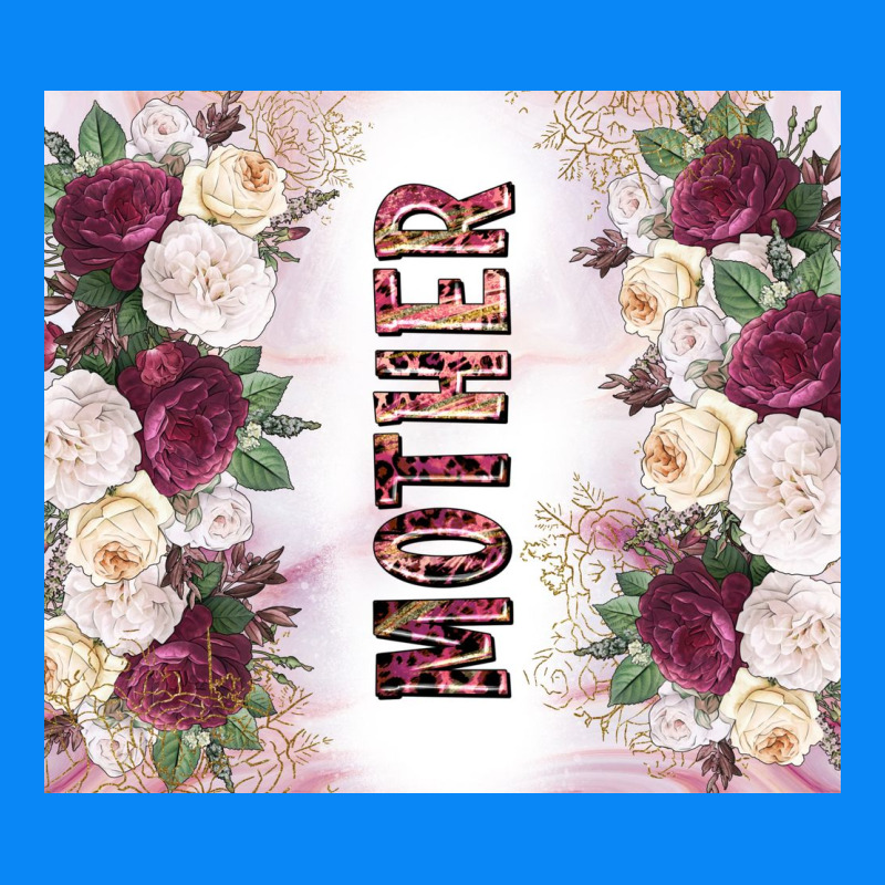 Mother's Day Flowers Tumbler Tbs Zipper Hoodie by TumblerDesignByShophia | Teevron