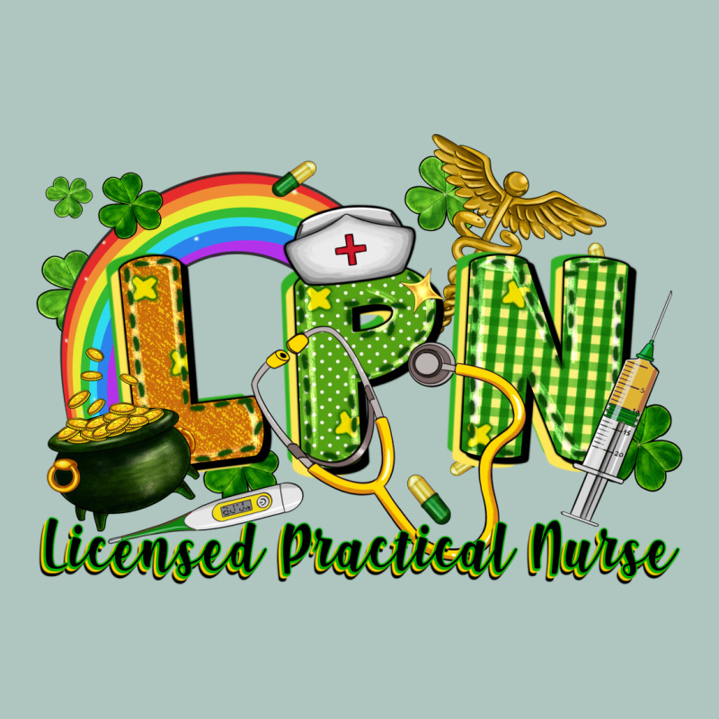 Lpn Licensed Practical Nurse St. Patrick's Day Premium Sweatshirt by CowGirlArtShop | Teevron