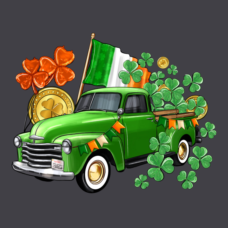 Western St. Patrick's Day Truck Heavyweight Hoodie by CowGirlArtShop | Teevron