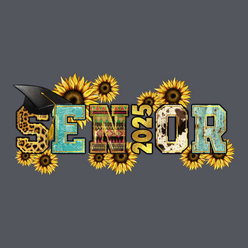 Senior 2025 Sunflowers Vintage Hoodie by NancyCooperArtShop | Teevron