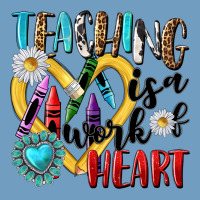 Teaching Is A Work Of Heart Urban Heavy Tee | Teevron
