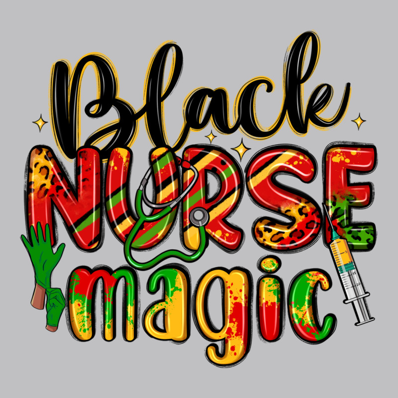 Black Nurse Magic Long Sleeve Tee by LillyAllenDesigns | Teevron