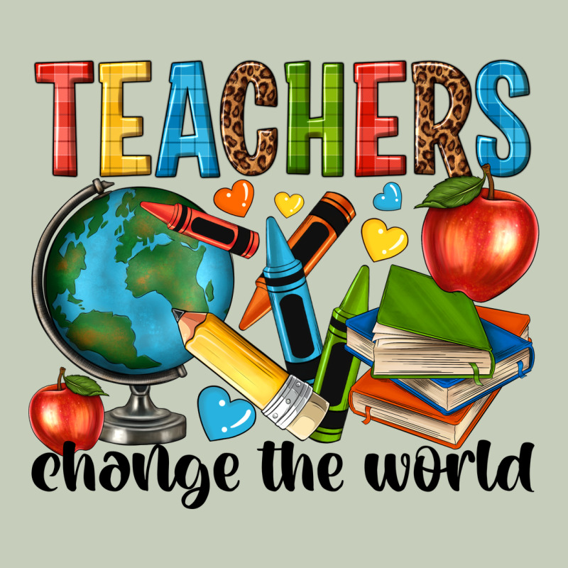 Teachers Change The World Classic Tee by NancyCooperArtShop | Teevron