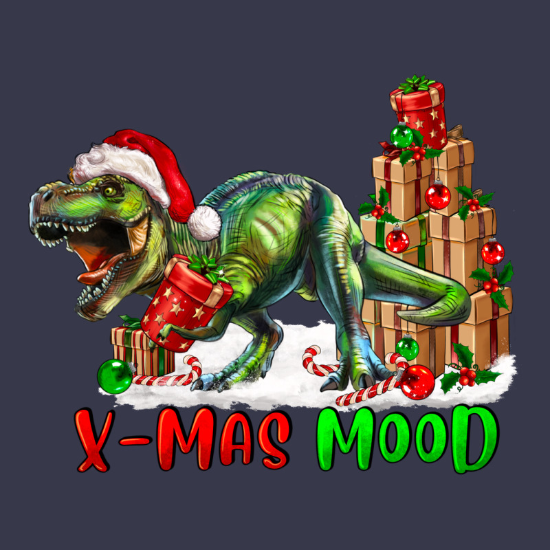 T- Rex X-mas Mood Long Sleeve Tee by RanaPortraitStore | Teevron