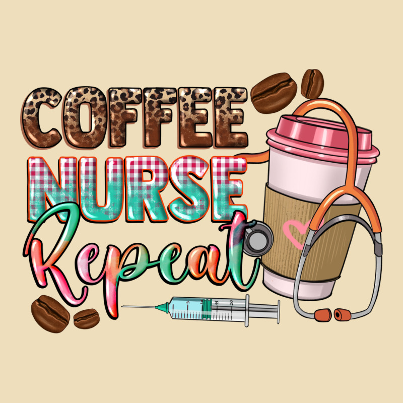 Coffee Nurse Repeat Premium Hoodie by CowGirlArtShop | Teevron