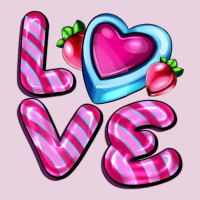 Love With Strawberry Candy Ladies Tee | Teevron