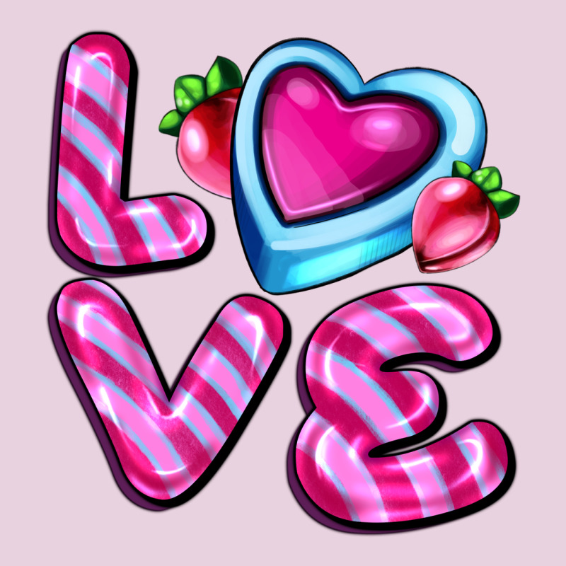 Love With Strawberry Candy Ladies Tee by AdoDesignShop | Teevron