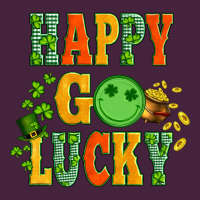Happy Go Lucky  With Coin And Shamrock Premium Tee | Teevron