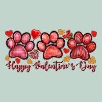 Happy Valentine's Day Paws Valentine's Day Zipper Hoodie | Teevron