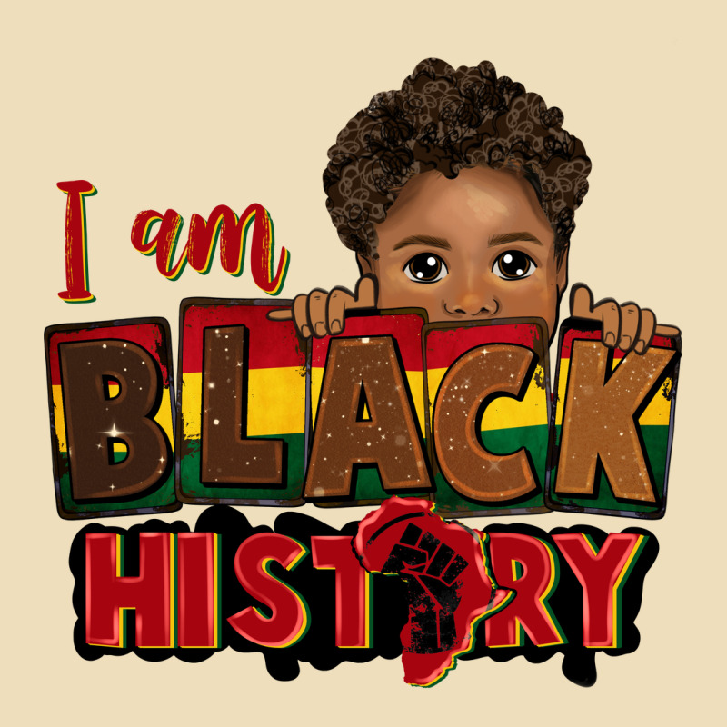 I Am Black History Black Boy Peekaboo Juneteenth Premium Hoodie by CowGirlArtShop | Teevron