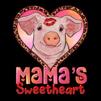 Mama's Sweetheart Baby Pig Premium Tee | Teevron