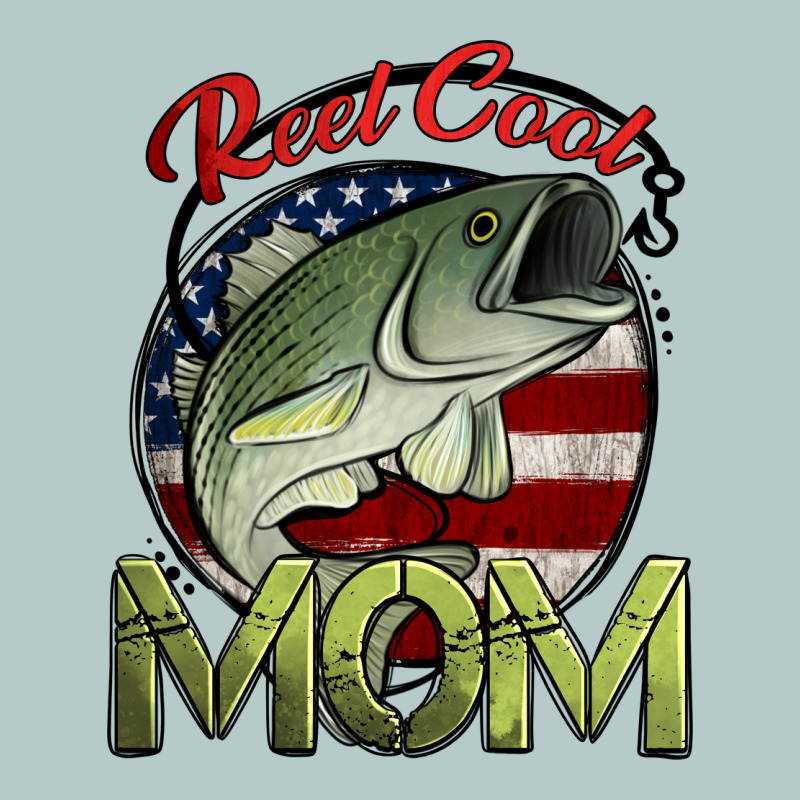 Reel Cool Mom Fishing Heavy Core Tee by Jasminsmagicworld | Teevron
