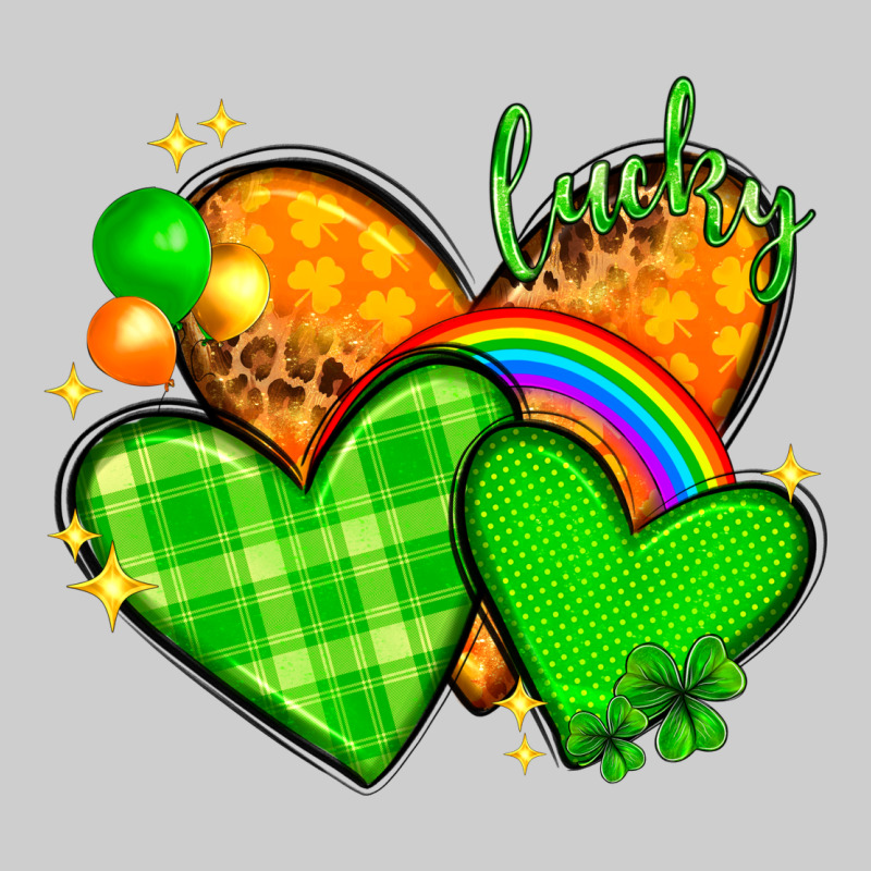 St. Patrick's Day Hearts St. Patricks Day Premium Sweatshirt by HowdyJamesFarm | Teevron