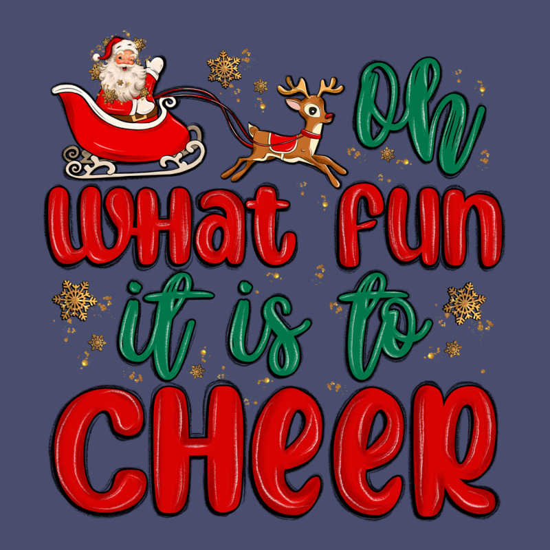 Oh What Fun It Is To Cheer Vintage Tee by MaliasSmallBusiness | Teevron