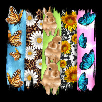 Easter Bunny Butterfly Daisy And Sunflower With Cowhide And  Leopard B Premium Tee | Teevron
