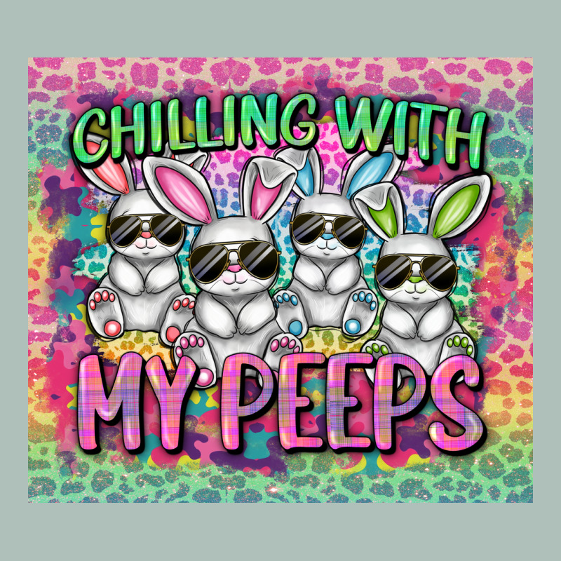 Easter Day Chilling With My Peeps Heavyweight Hoodie by CowGirlArtShop | Teevron