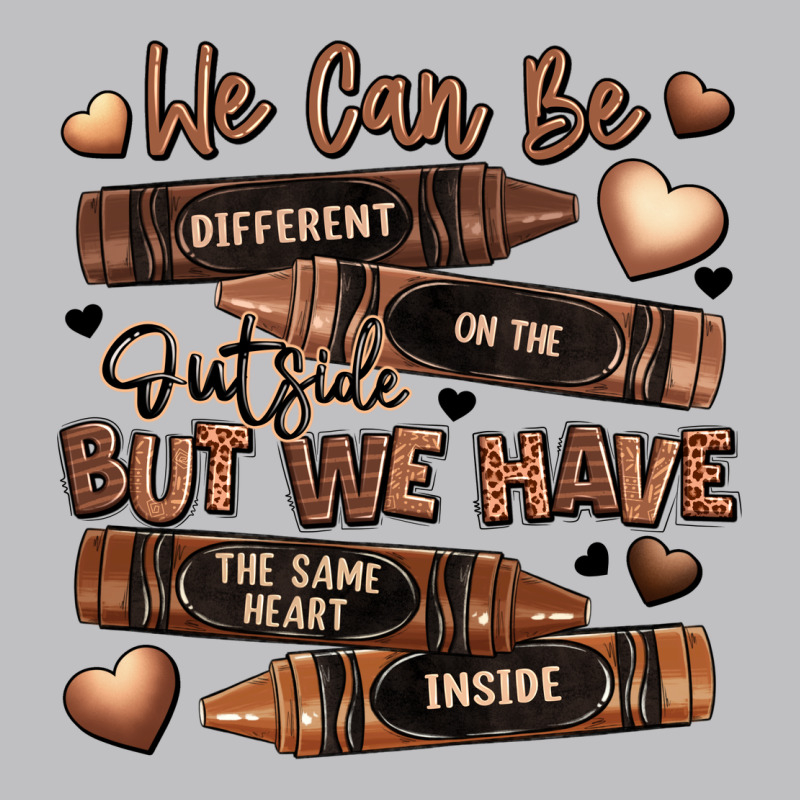 We Can Be Different On The Outside But We Have The Long Sleeve Tee by LillyAllenDesigns | Teevron