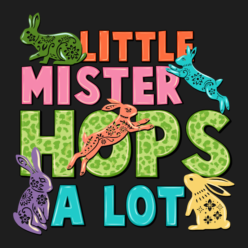 Little Mister Hops A Lot Easter Day Heavyweight Hoodie by CowGirlArtShop | Teevron