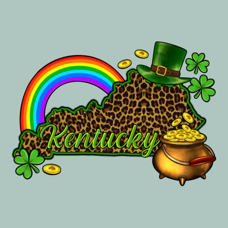 Kentucky Map St.patricks Premium Sweatshirt by CowGirlArtShop | Teevron