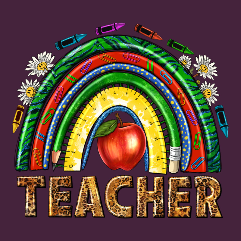 Rainbow Teacher Classic Tee by NancyCooperArtShop | Teevron