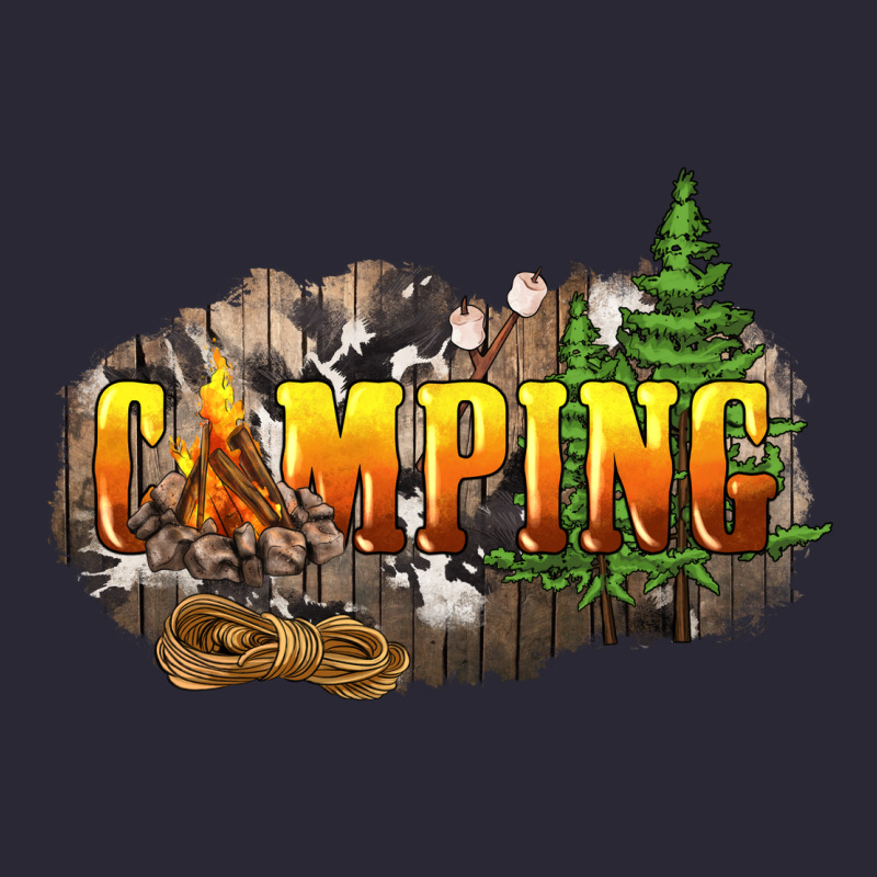 Camping Vintage Tee by NancyCooperArtShop | Teevron