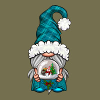 Winter Gnome With Snow Globe Vintage Hoodie | Teevron