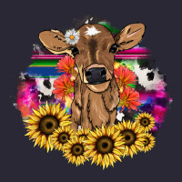Baby Cow Flower Vintage Tee | Teevron