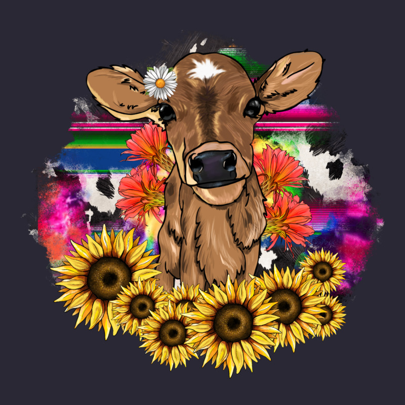 Baby Cow Flower Vintage Tee by NancyCooperArtShop | Teevron