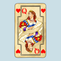 Love Playing Cards Queen Ladies Tee | Teevron