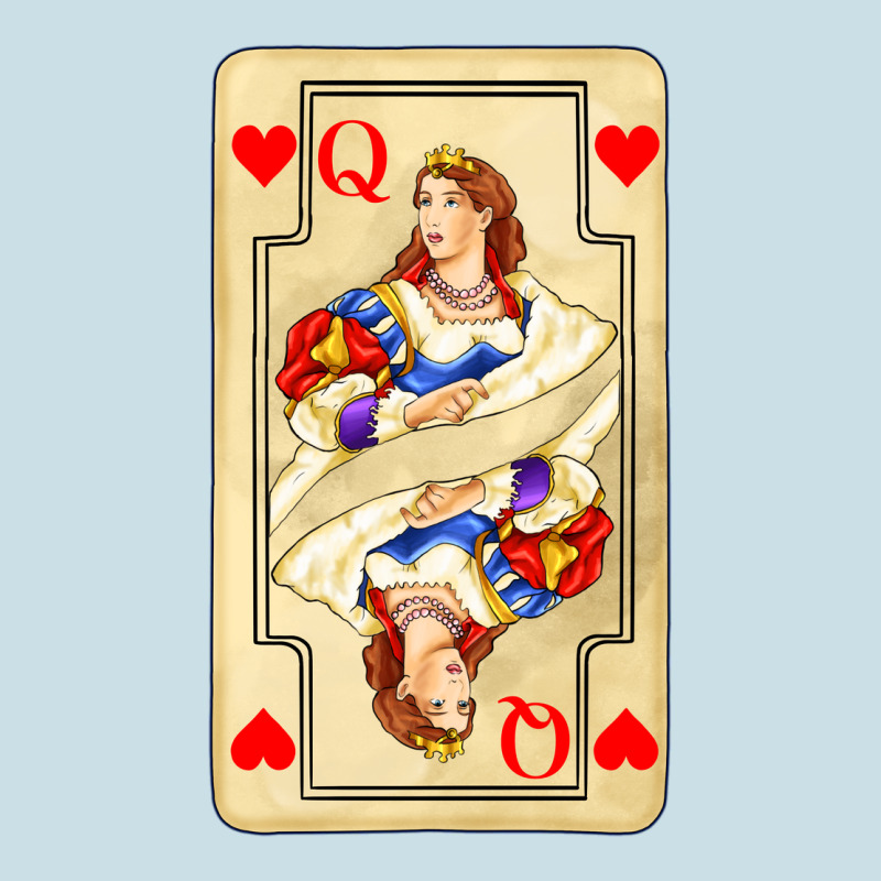 Love Playing Cards Queen Ladies Tee by AdoDesignShop | Teevron
