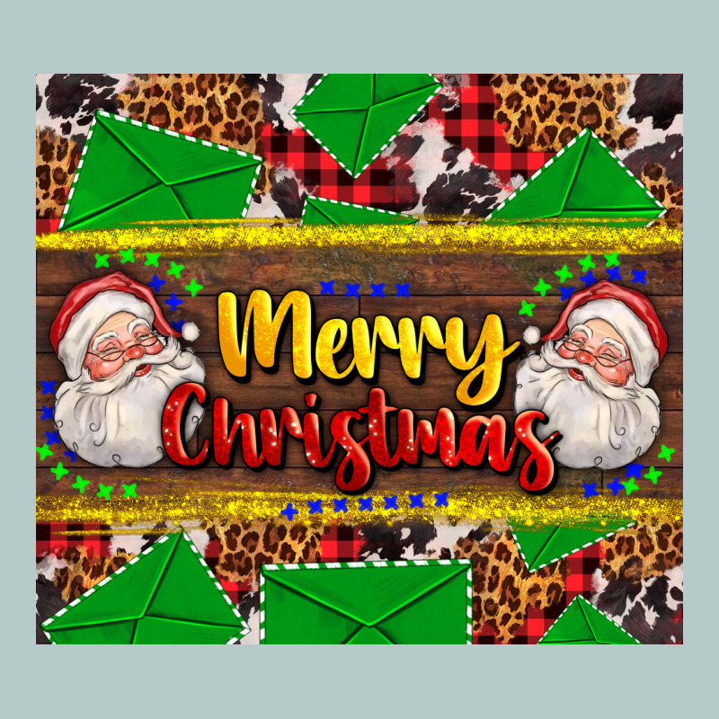 Merry Christmas With Santa Claus Heavy Core Tee by AdoDesignShop | Teevron