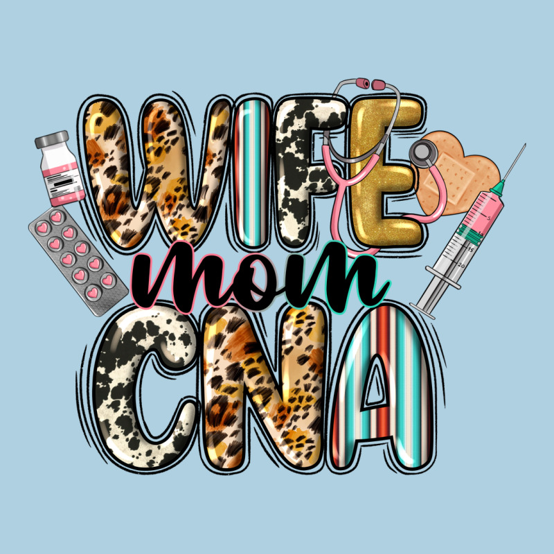 Wife Mom Cna Premium Hoodie by CowGirlArtShop | Teevron