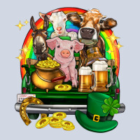 St. Patrick's Day Farm Animals On Truck Premium Sweatshirt | Teevron