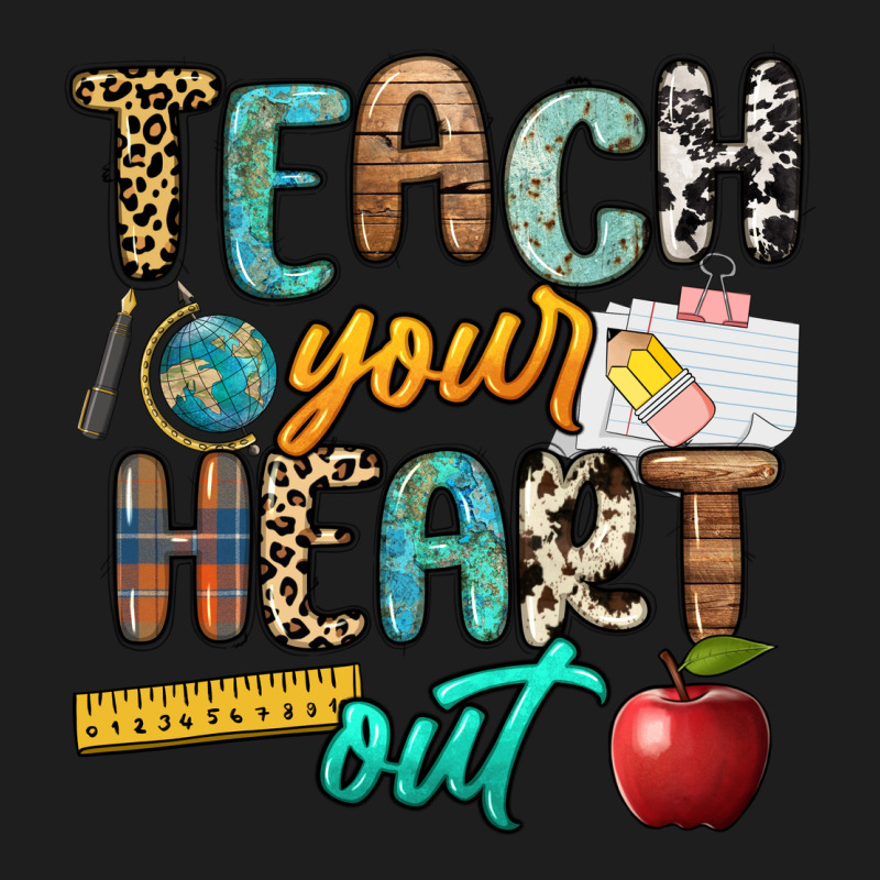 Teach Your Heart Out Classic Tee by NancyCooperArtShop | Teevron