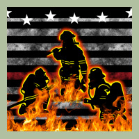 American Firefighters Seamless Pattern Urban Hoodie | Teevron