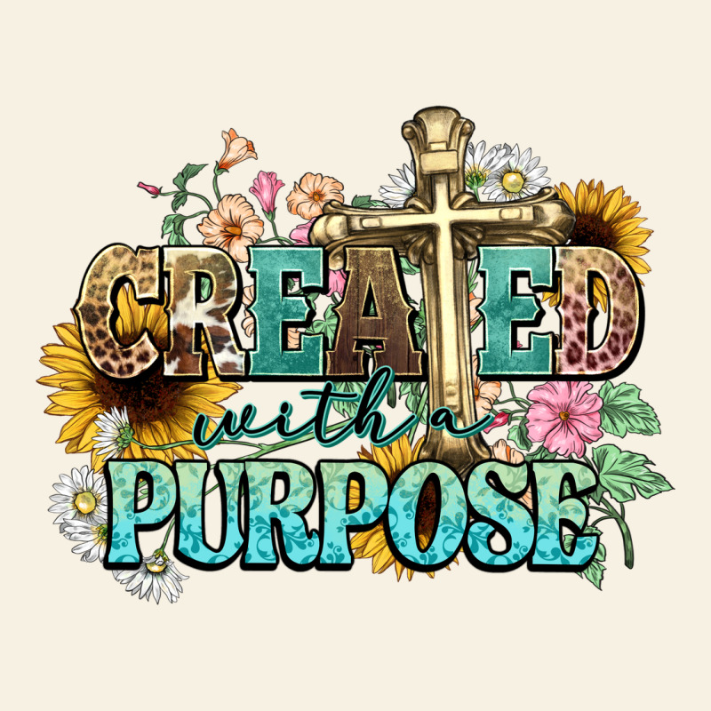 Created With A Purpose Vintage Tee by NancyCooperArtShop | Teevron