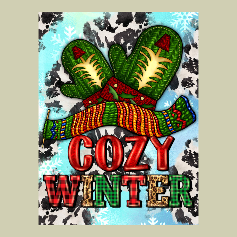 Cozy Winter With Gloves And Scarf Heavy Core Tee by AdoDesignShop | Teevron