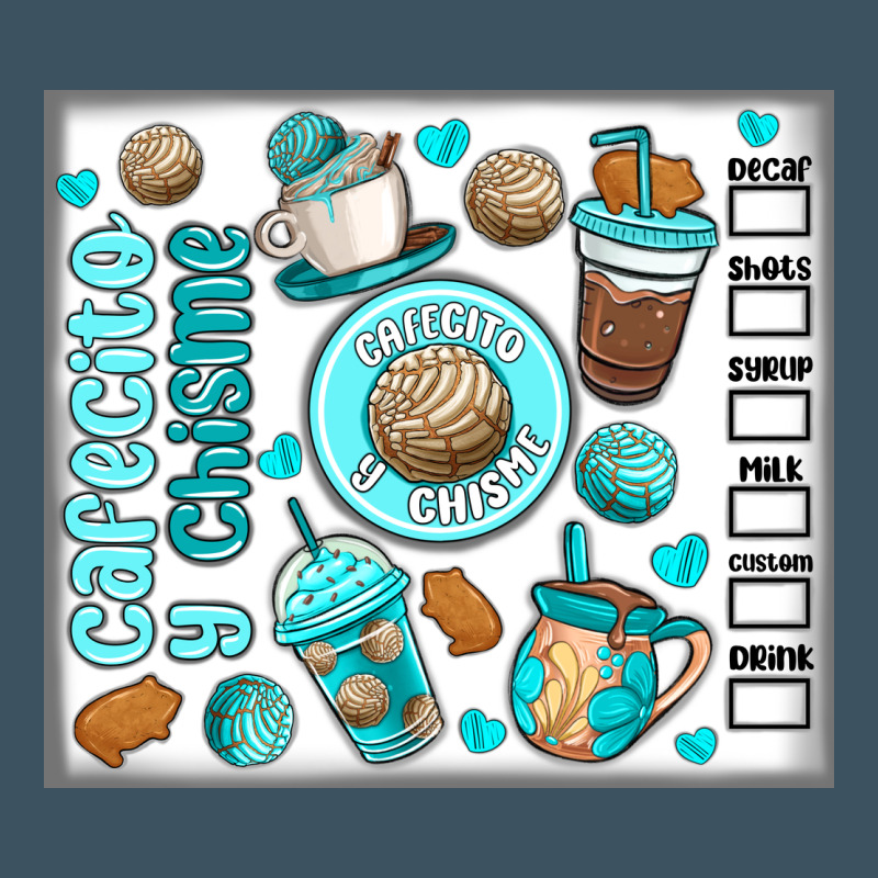 Cafecito Y Chisme Urban Heavy Tee by MaliasSmallBusiness | Teevron