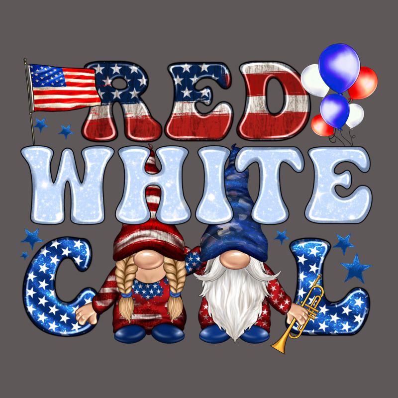Red White Cool With Gnomies 4th Of July Premium Hoodie by HowdyJamesFarm | Teevron