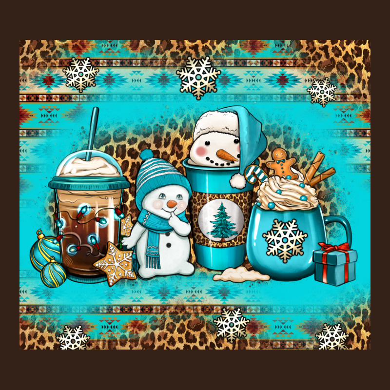 Winter Snowman Coffee Heavy Core Tee by Jasminsmagicworld | Teevron