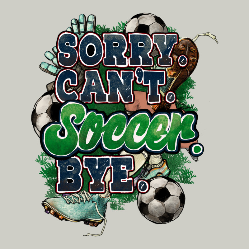 Sorry Can't Soccer Bye Heavyweight Hoodie by HowdyJamesFarm | Teevron