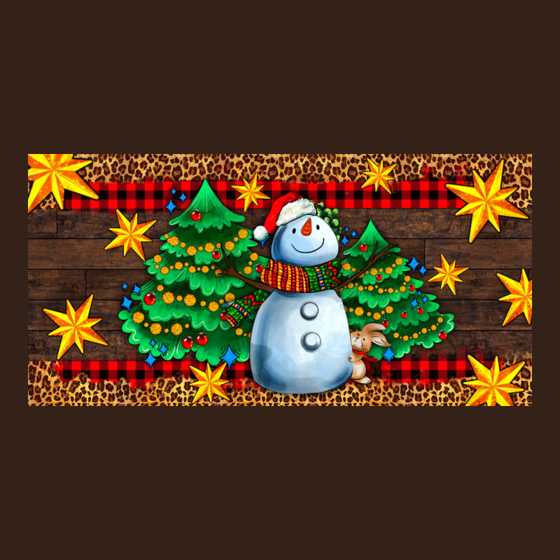 Christmas Tree With Snowman Heavy Core Tee by AdoDesignShop | Teevron