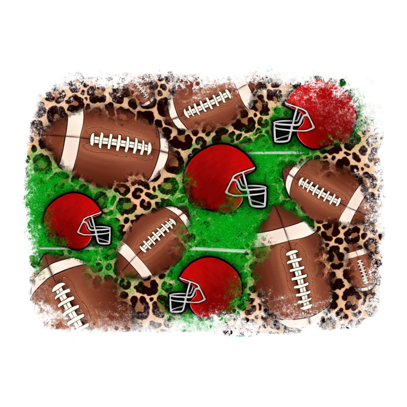 American Football Helmet Background Ladies Tee by JahusDesignShop | Teevron