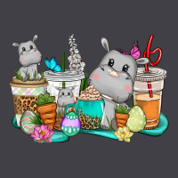 Easter Hippopotamus Coffee Cups Easter Day Heavyweight Hoodie | Teevron