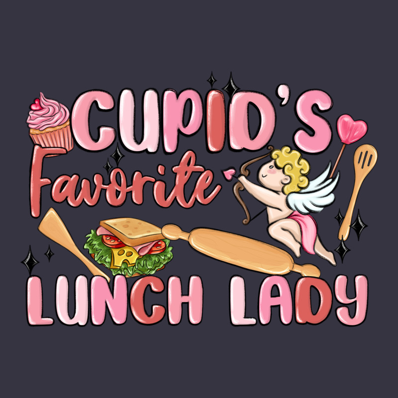 Cupid's Favorite Lunch Lady Vintage Hoodie by MaliasSmallBusiness | Teevron
