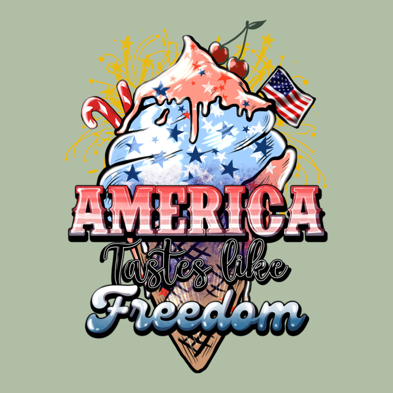 America Ice Cream Urban Heavy Tee by NancyCooperArtShop | Teevron