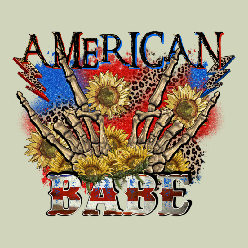 American Babe 4th Of July Heavyweight Hoodie by CowGirlArtShop | Teevron